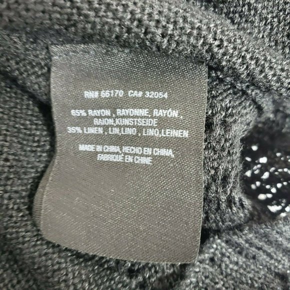 Anthropologie Meadow Rue Sweater Small Black - Picture 7 of 9